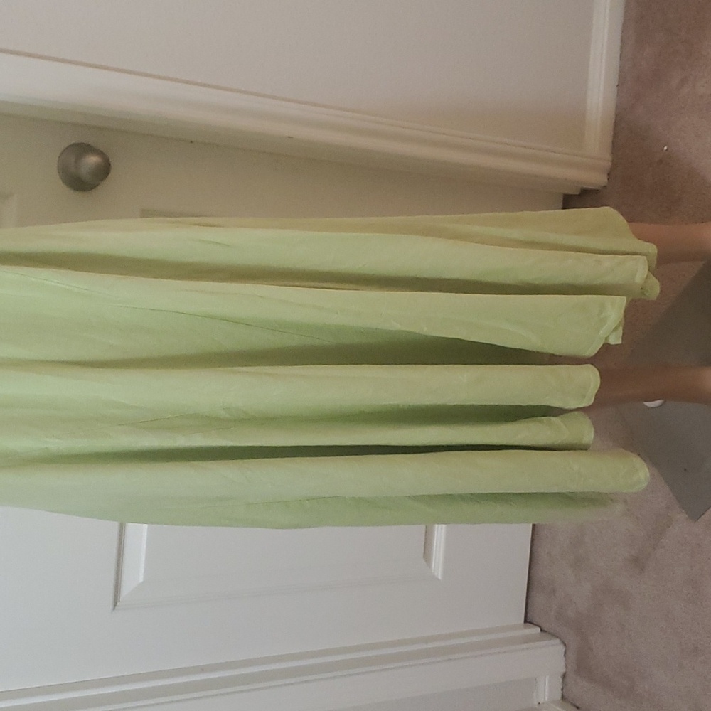 SOFT SURROUNDINGS m - Duvall Sleeveless Midi Margarita Green cut-outs - Picture 4 of 10